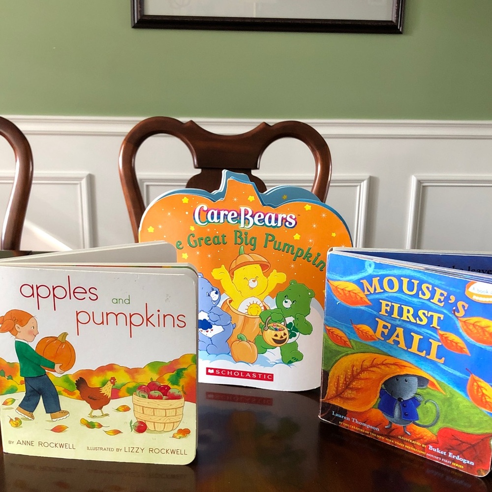 Care Bears Great Big Pumpkin Book with Colorful Friends
